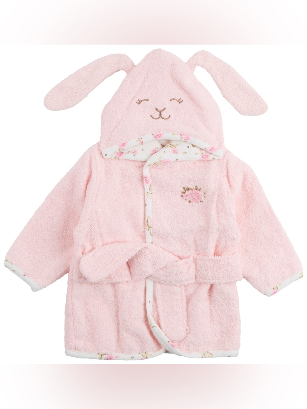 Little me • NWT Pink Bunny Hooded Kids Pajama Robe
